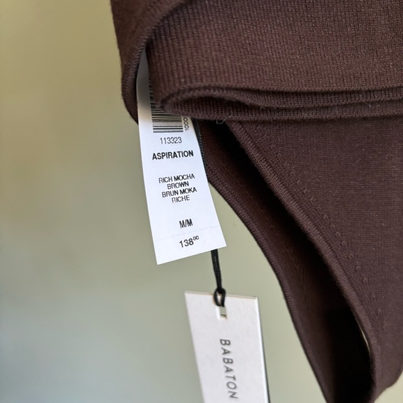 **IN MOCHA** BABATON ASPIRATION DRESS, Size M - Picture 8 of 9